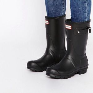 COPY - Short Black Hunter Boots